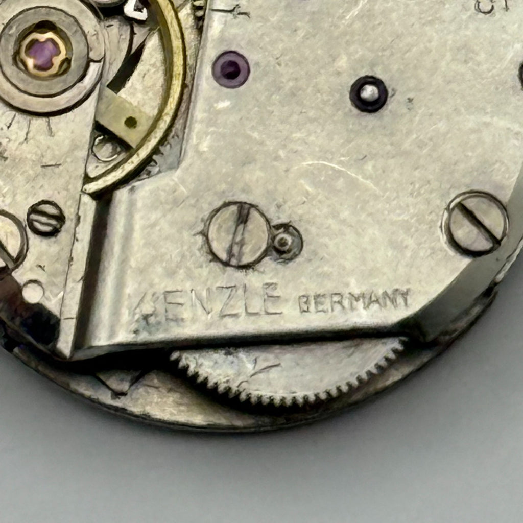 Kienzle 059625 Watch Movement 17 Jewels Germany Manual Wind Parts Repair 17.8mm