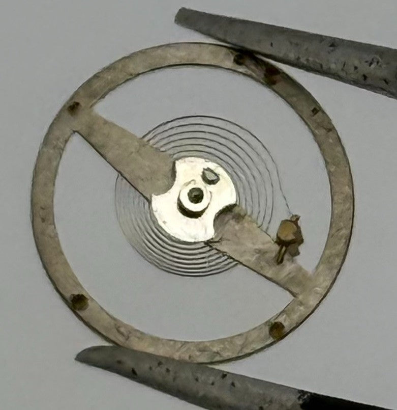 Oris 461 /1 Balance Wheel Complete And Spring 10½’’’ 3274 Watch Movement Parts