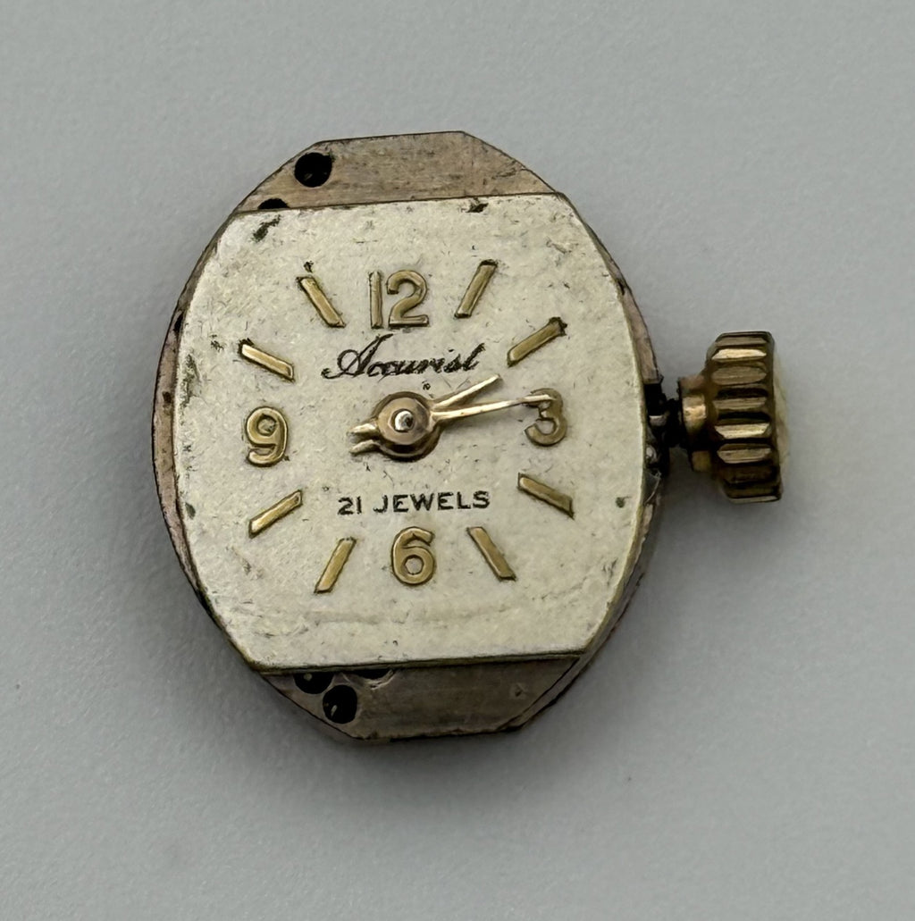 ETA 2430 Watch Movement - Accurist - Running - For Parts / Repair