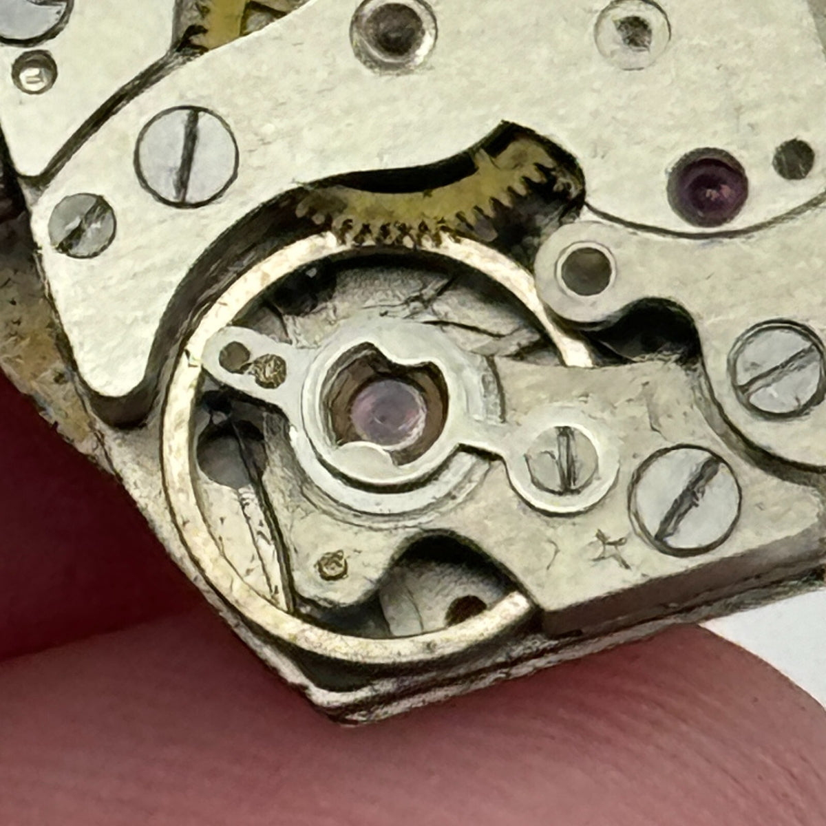 Oris Cal 410 Watch Movement Ladies Manual Wind Swiss Vintage Parts Repair 12.9mm