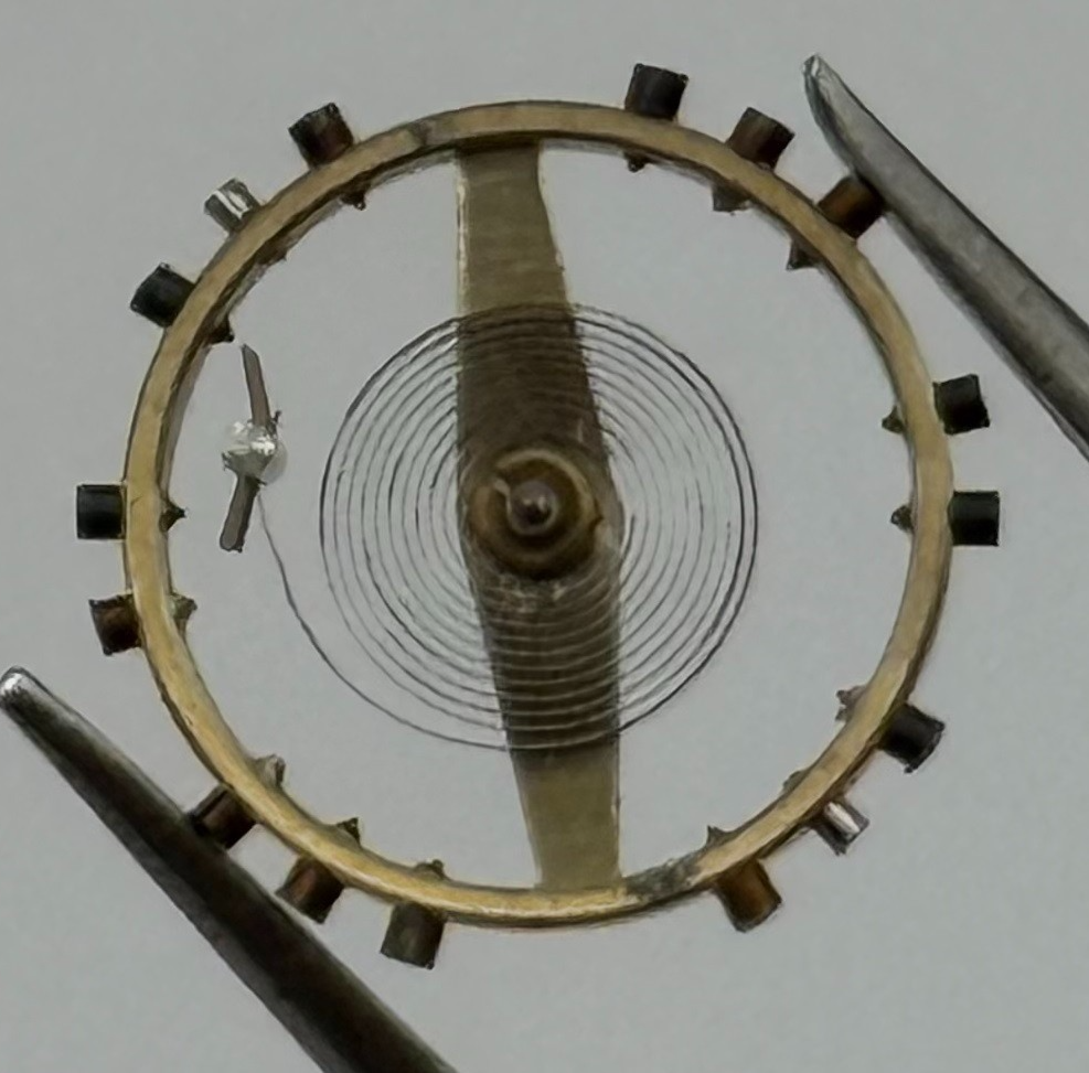 AS 1194 Balance Wheel Complete And Spring Renata 42 M Watch Movement Parts NOS