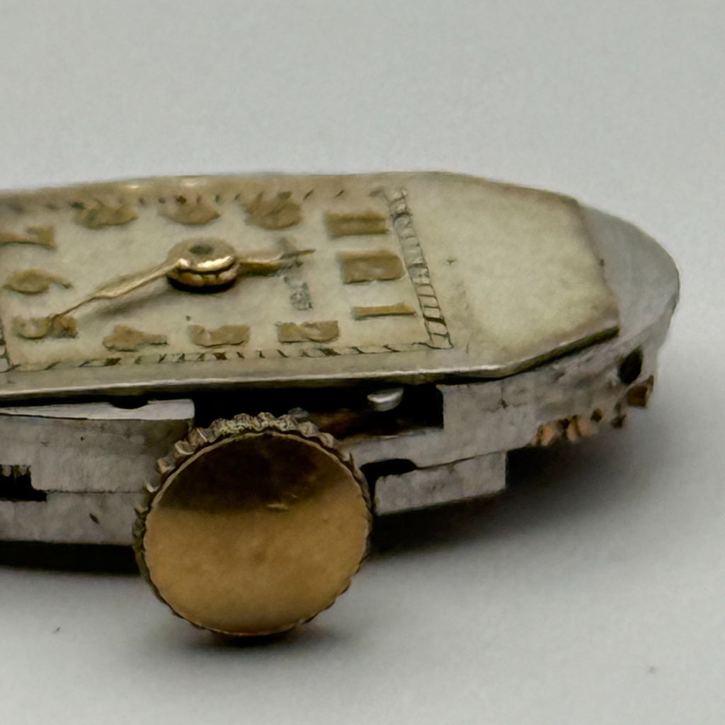 Hamilton 995A Watch Movement 17 Jewels USA Manual Wind Parts Repair 12.6mm