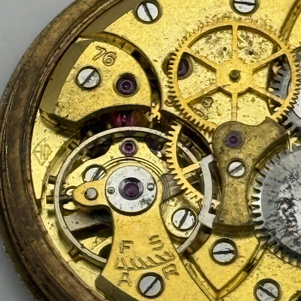 Rotary Maximus Revue 76 Watch Movement Good Balance Manual Wind Parts 26.9mm