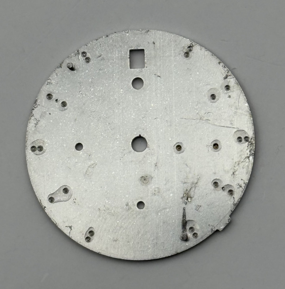 Seiko 7T62-0LV8 Watch Dial Chronograph Alarm 100M Spare Parts Repair 27.4mm