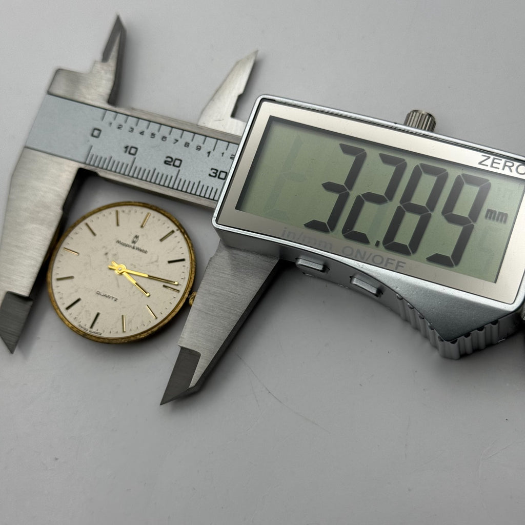 ETA-ESA 255.431 Watch Movement UNTESTED Quartz Mappin & Webb 6J Parts 23.6mm