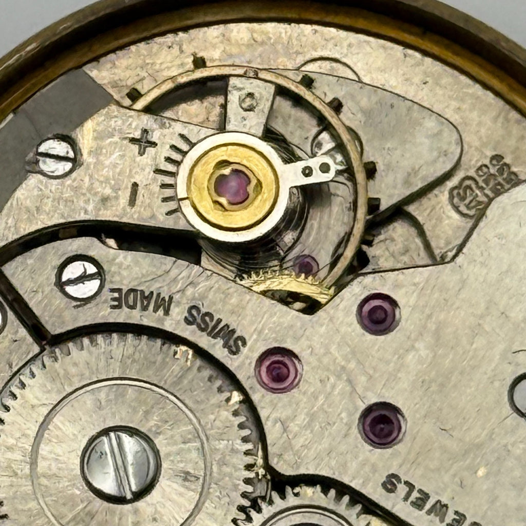 AS 1538 1539 Watch Movement A. Schild Avia Swiss 15Jewels Manual Wind Parts 26mm