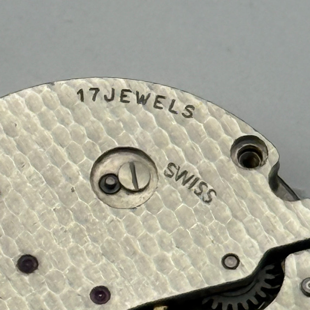 MSR L36 Watch Movement 17 Jewels Swiss Manual Wind Vintage Parts Repair 20.9mm