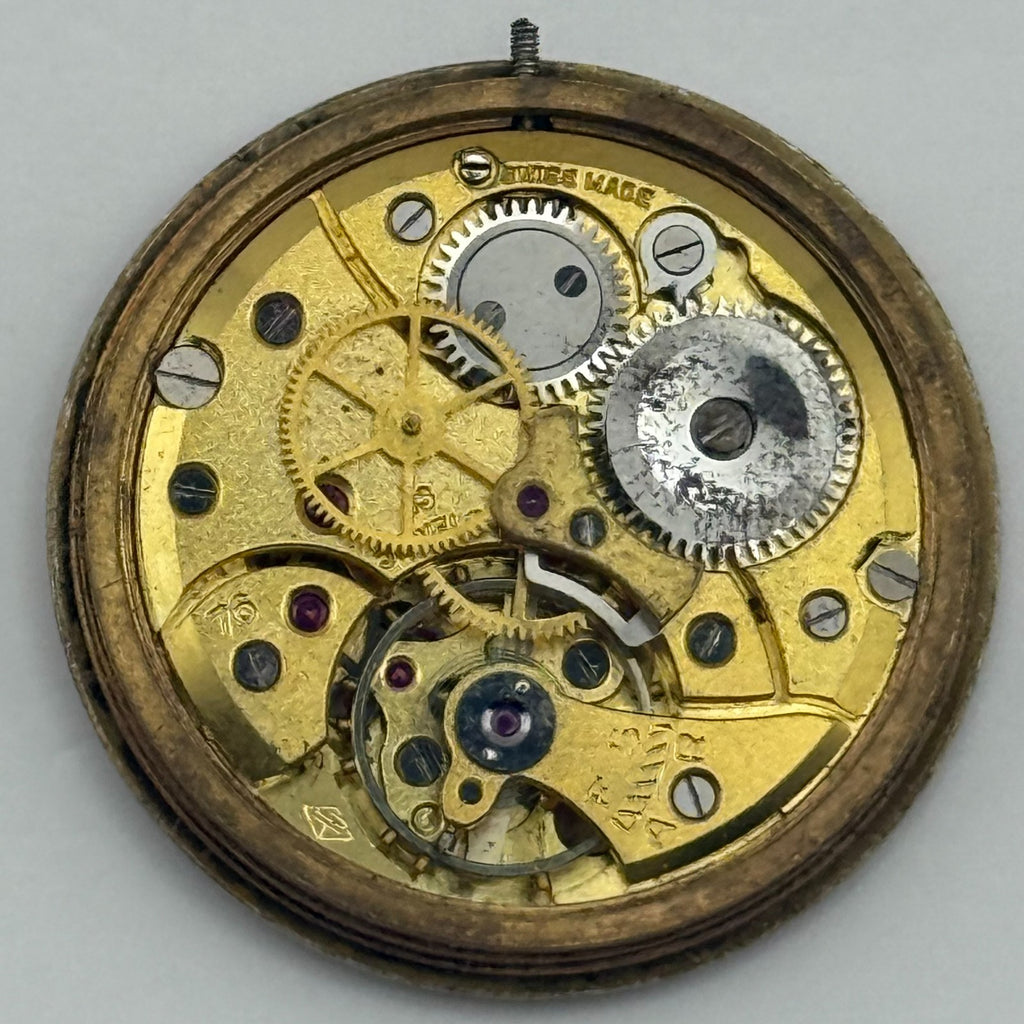 Rotary Maximus Revue 76 Watch Movement Good Balance Manual Wind Parts 26.9mm