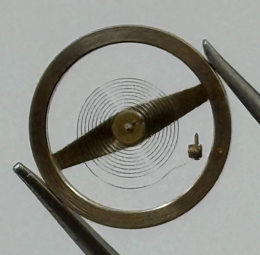 RL Rax 1013 1237 Balance Wheel Complete And Spring 1679 M Watch Movement Parts