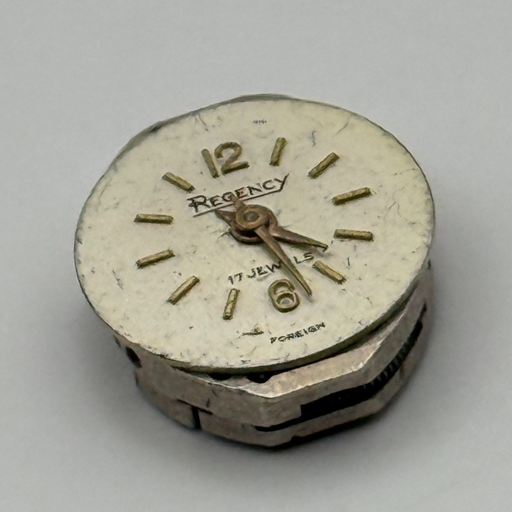Regency Watch Movement Ladies 17 Jewels Swiss Manual Wind Parts Repair 12.7mm