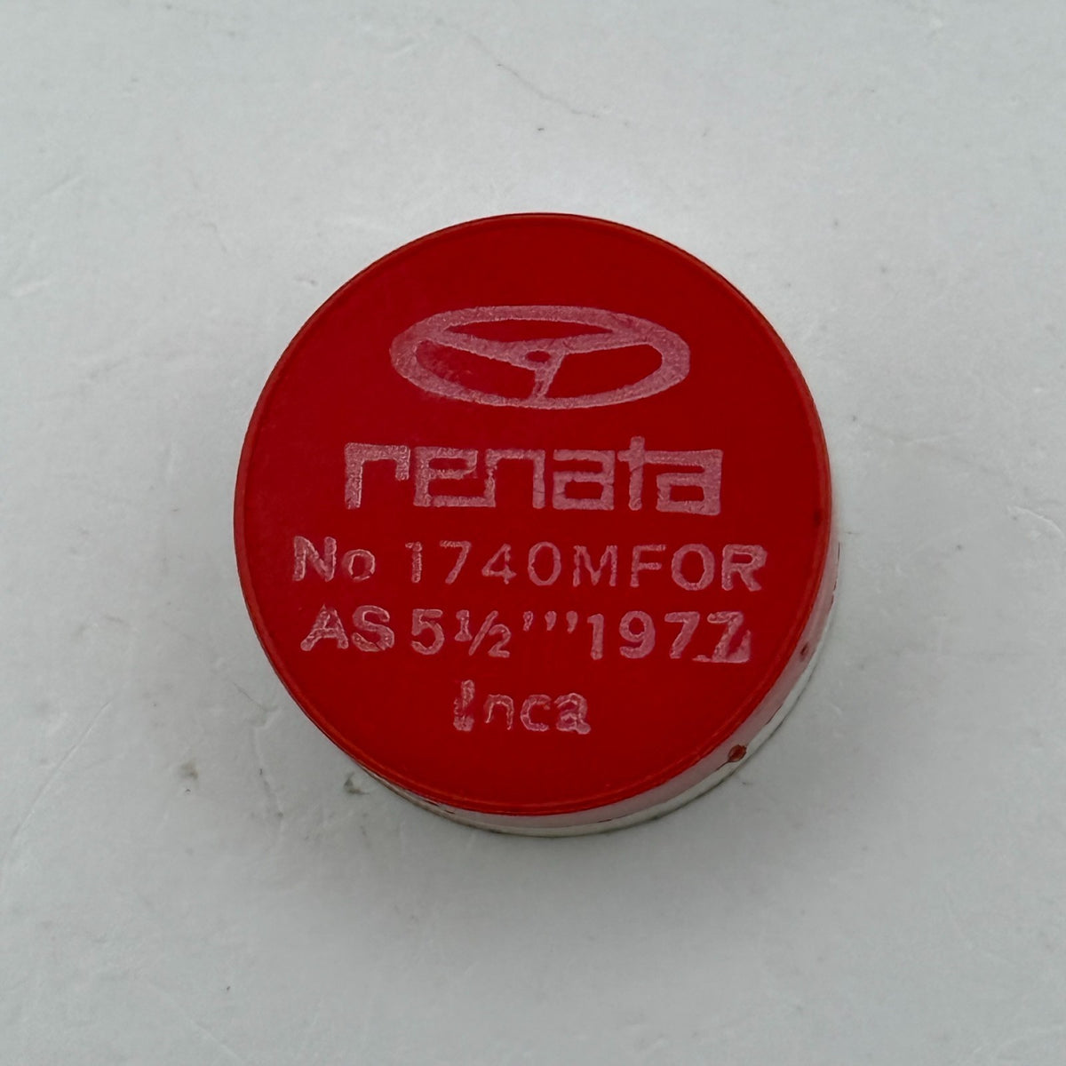 AS 1977 Balance Wheel Complete And Spring 5½’’’ Renata 1740 Watch Movement Parts