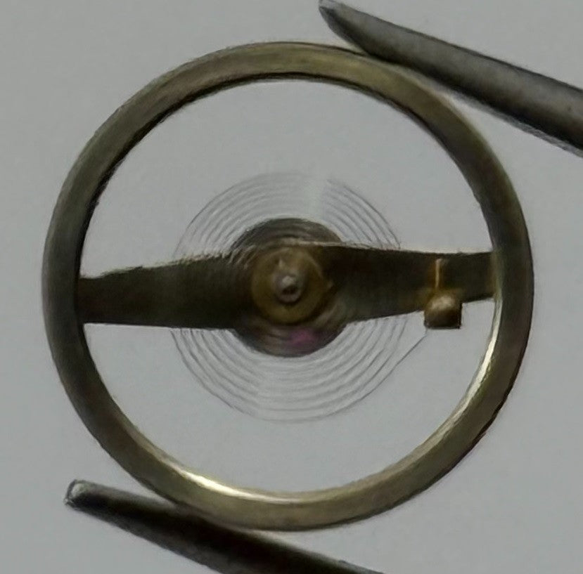 Amida 562 Balance Wheel Complete And Spring 8¾’’’ 874 Watch Movement Parts NOS