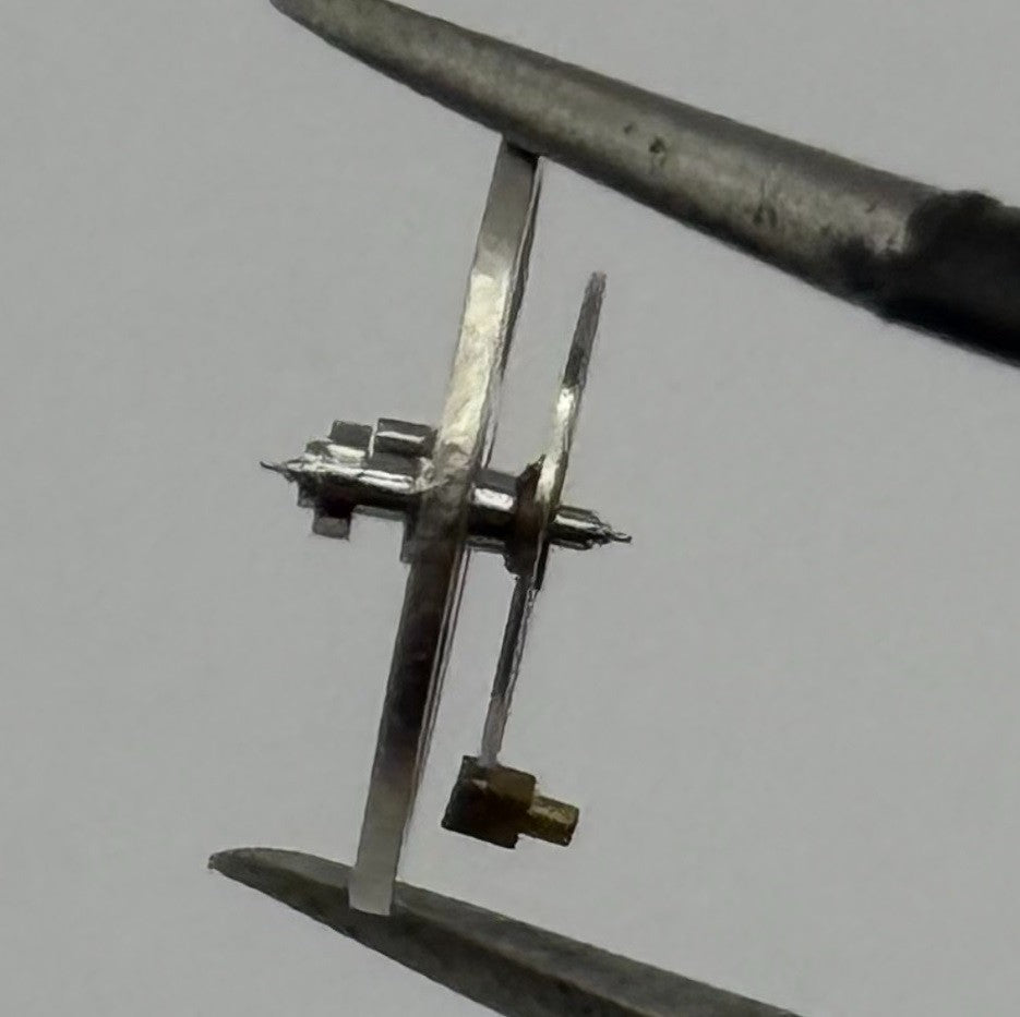 LSH 1262 Rosk Balance Wheel Complete And Spring 12’’’ 1855 Watch Movement Parts