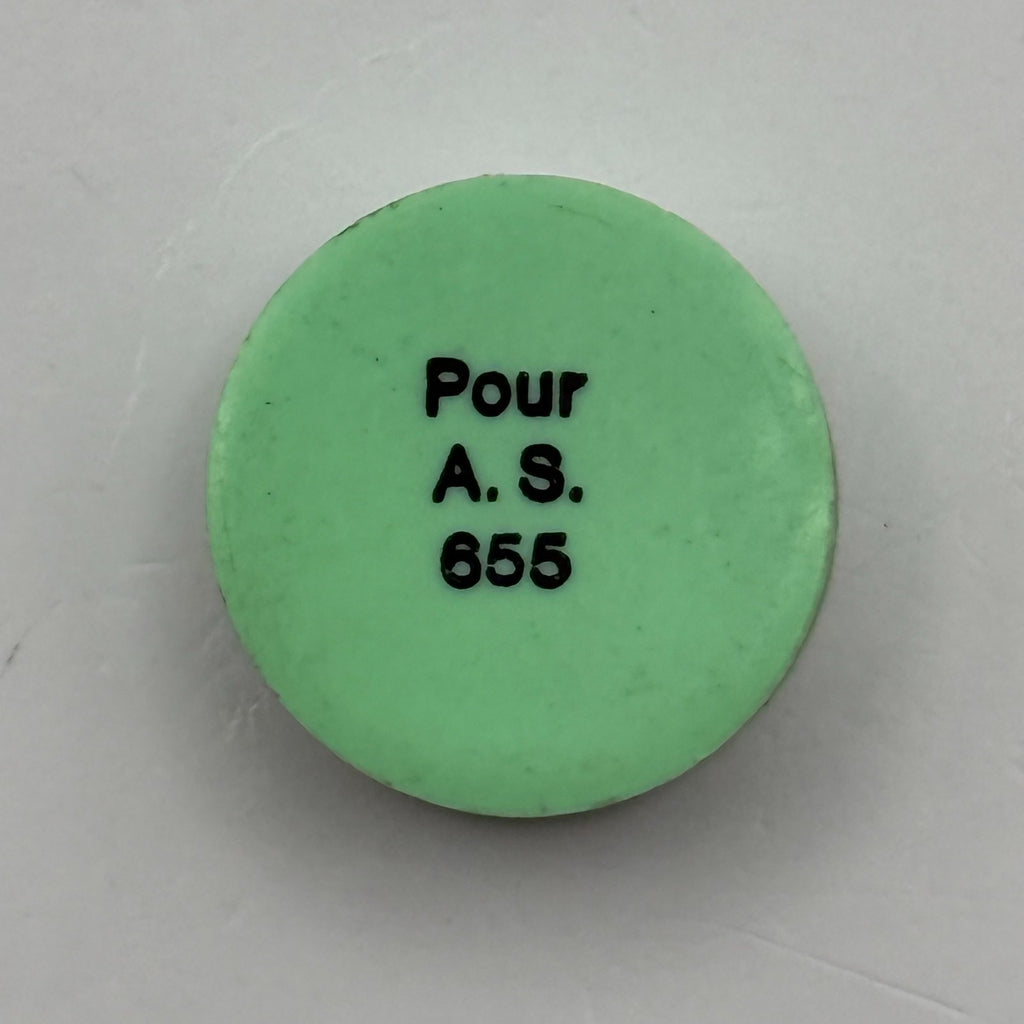 AS 655 Balance Wheel Complete And Spring Pour Watch Movement Parts Vintage NOS