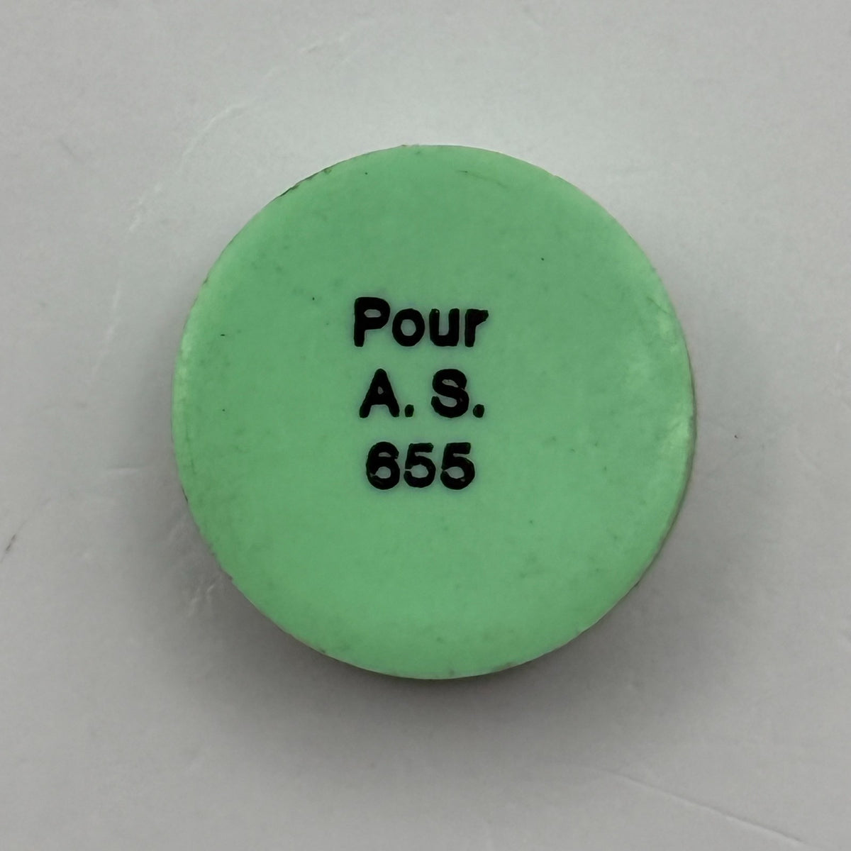 AS 655 Balance Wheel Complete And Spring Pour Watch Movement Parts Vintage NOS