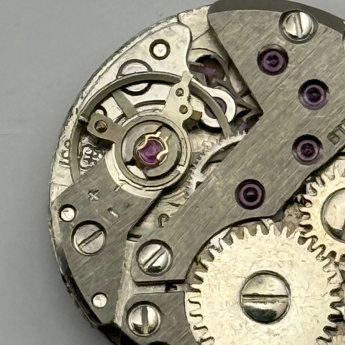FHF 351 Watch Movement Betania 17 Jewels Swiss Manual Wind Parts Repair 17.5mm