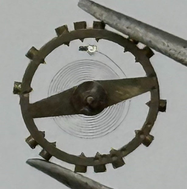 AS 976 1012 Balance Wheel Complete And Spring Renata 532 M Watch Movement Parts