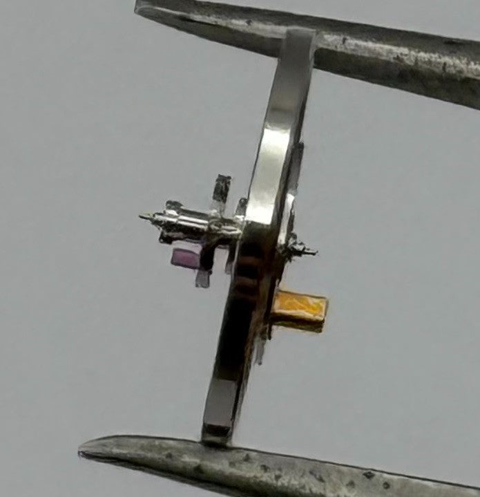 Oris 531/2 Balance Wheel Complete And Spring 8¾’’’ 4375 Watch Movement Parts NOS