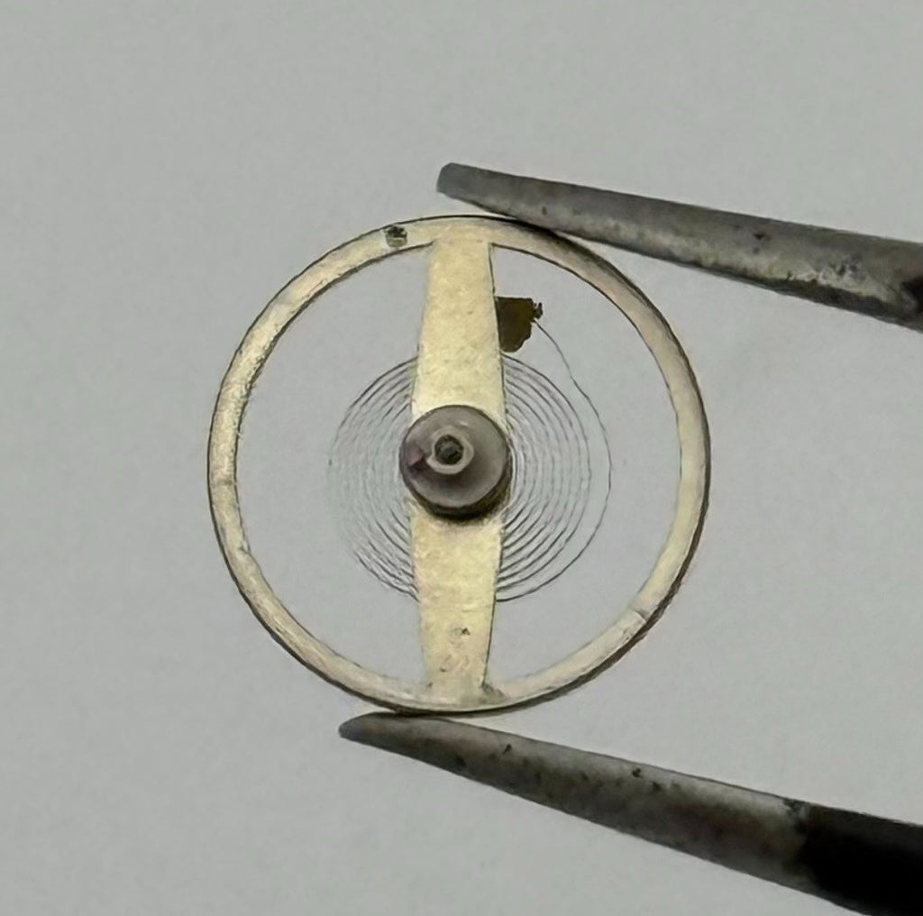 RL 6061 Balance Wheel Complete And Spring 6¼’’’–8’’’ 1848 M Watch Movement NOS