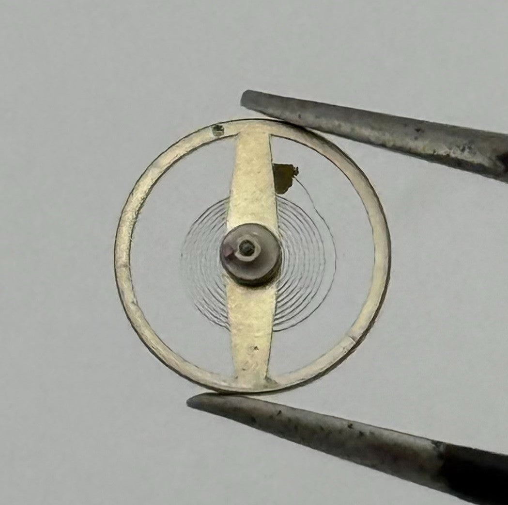 RL 6061 Balance Wheel Complete And Spring 6¼’’’–8’’’ 1848 M Watch Movement NOS