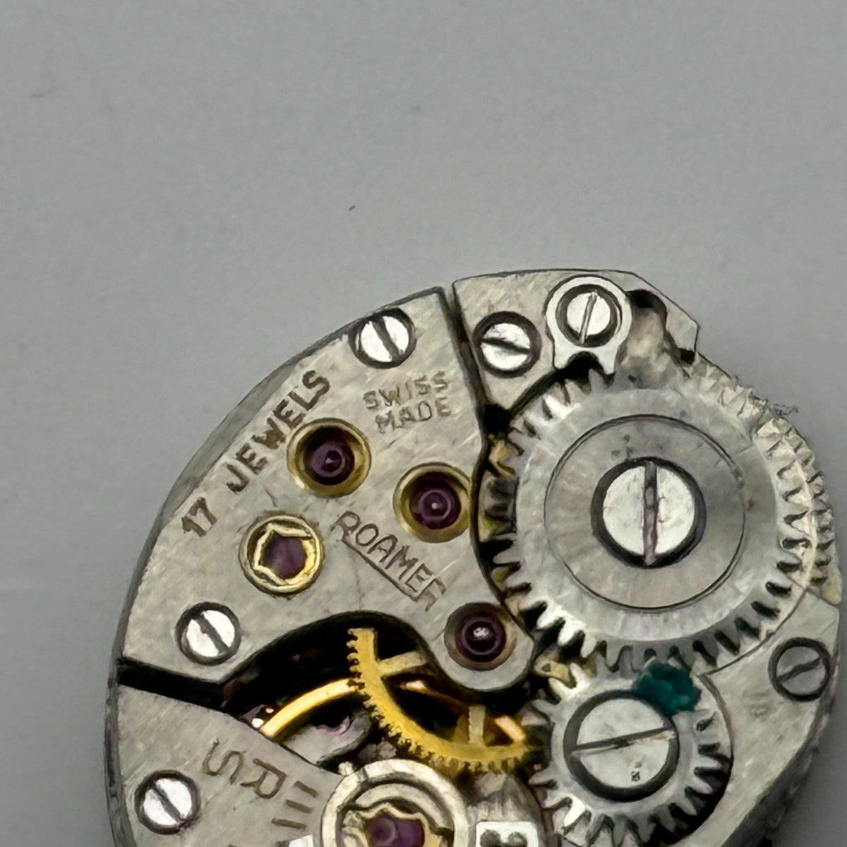 MST 389 Watch Movement Running Roamer 17J Swiss Manual Wind Parts Repair 13.1mm