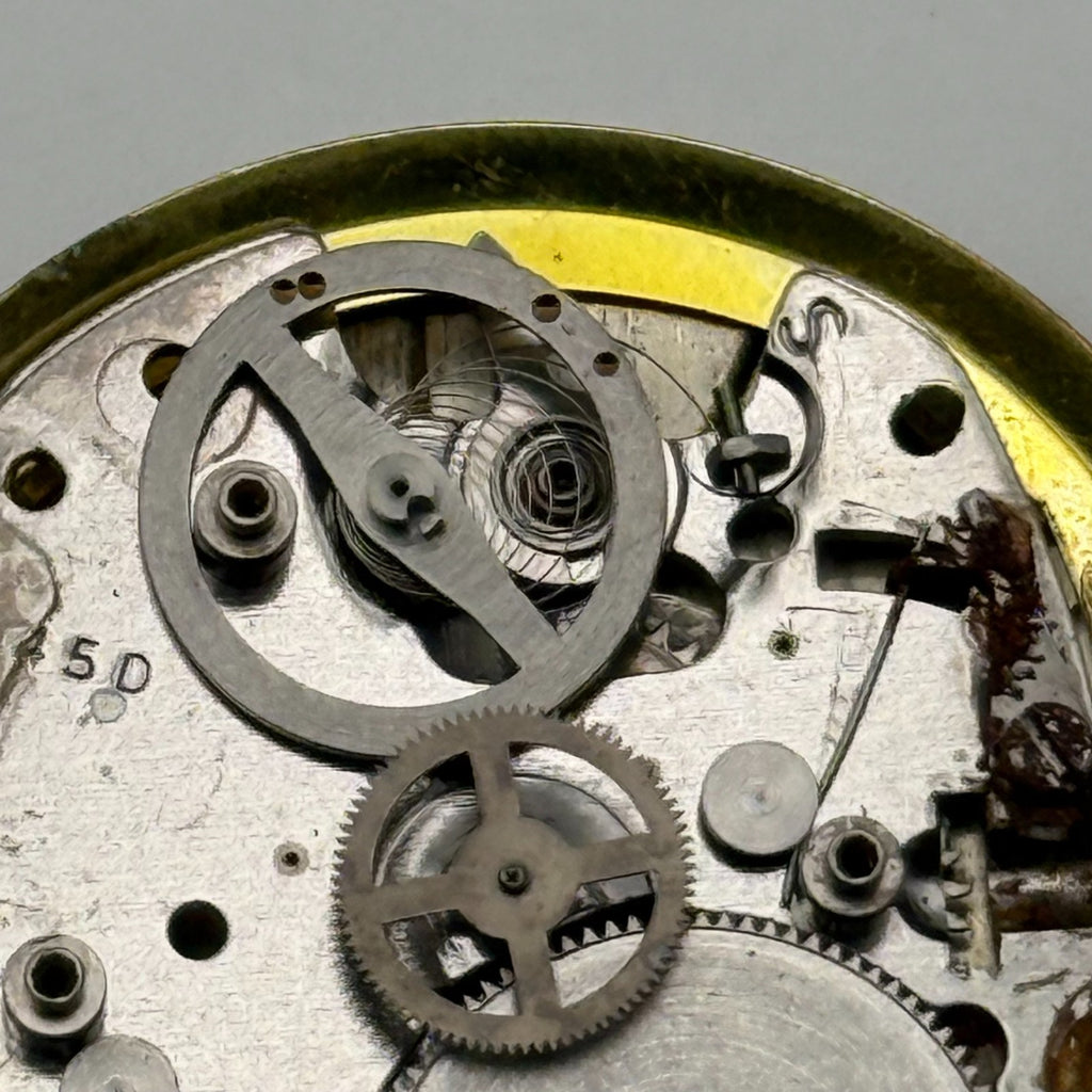Timex 450 Watch Movement 1976 Dial Great Britain Vintage Parts Repair 20.7mm