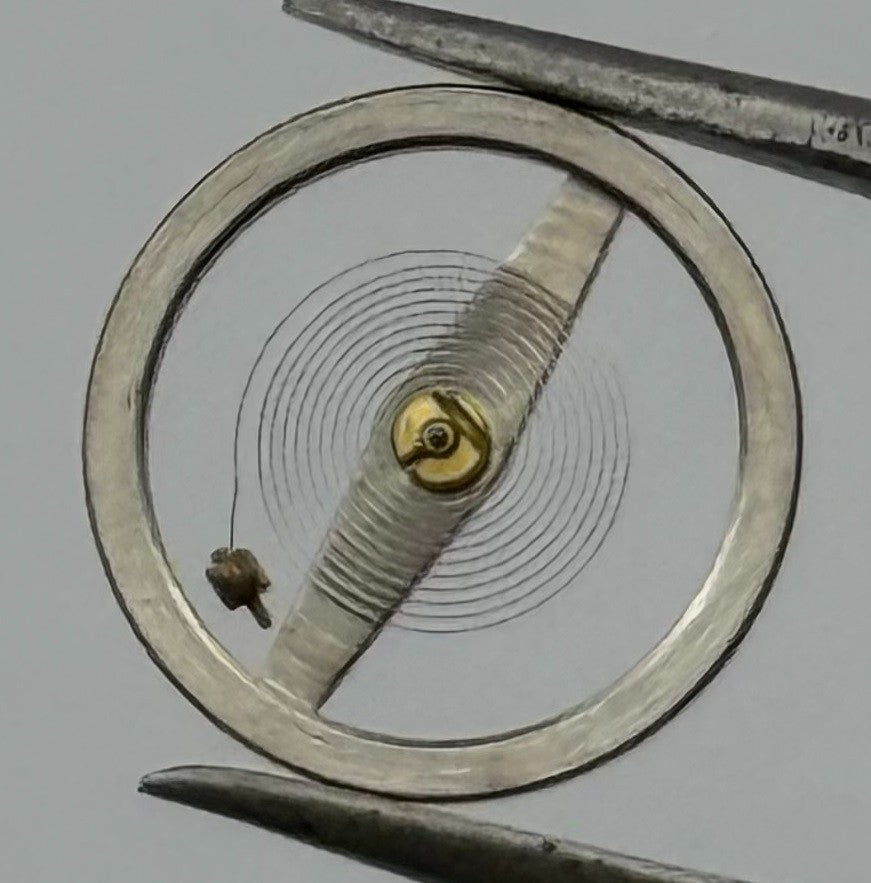 RL Rax 1013 1237 Balance Wheel Complete And Spring 1679 M Watch Movement Parts