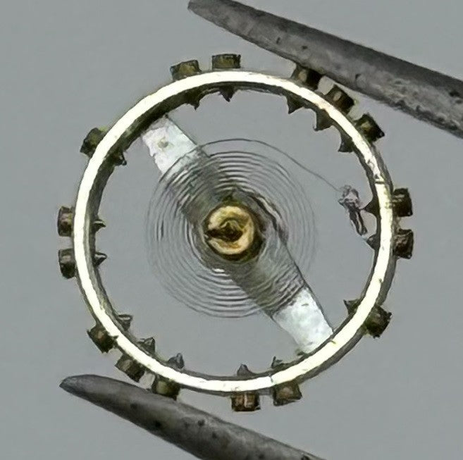 AS 976 1012 Balance Wheel Complete And Spring Renata 29 M Watch Movement Parts