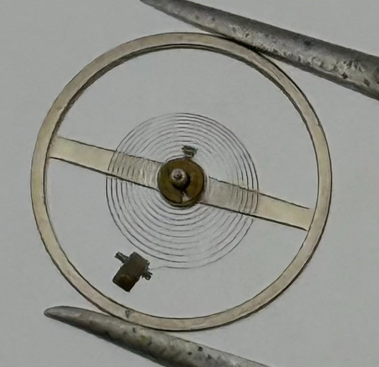 BFG 1582 Balance Wheel Complete And Spring 13½’’’ 5016 Watch Movement Parts NOS