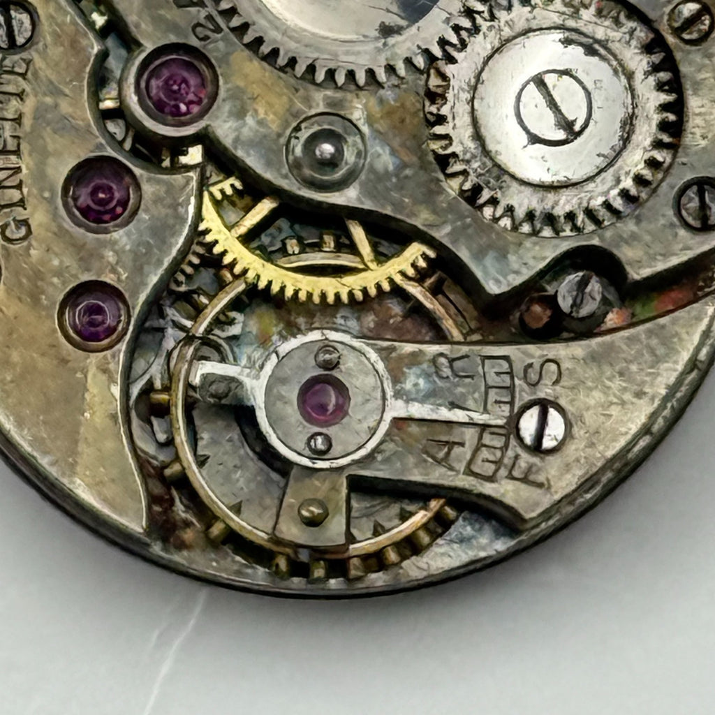 Cretets Watch Movement Ginette Swiss 16 Jewels Manual Wind Parts Repair 21.3mm