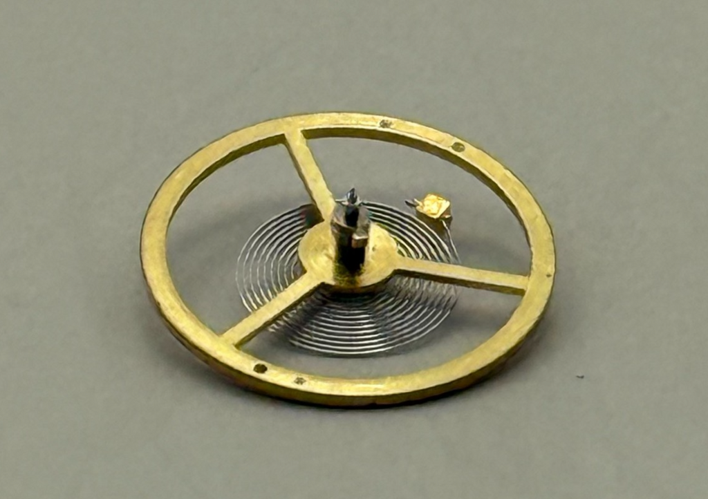 BFG 582/21 Balance Wheel Complete And Spring 13½’’’ 1840 Watch Parts 