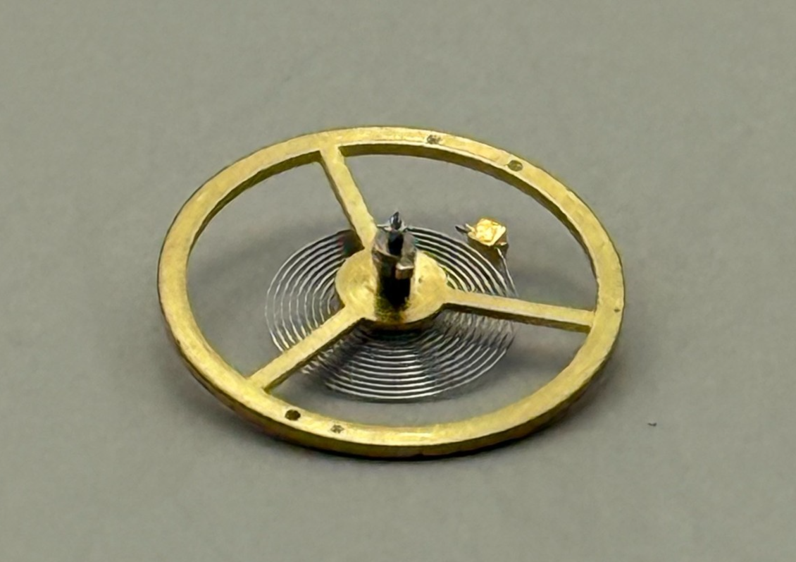 BFG 582/21 Balance Wheel Complete And Spring 13½’’’ 1840 Watch Parts 