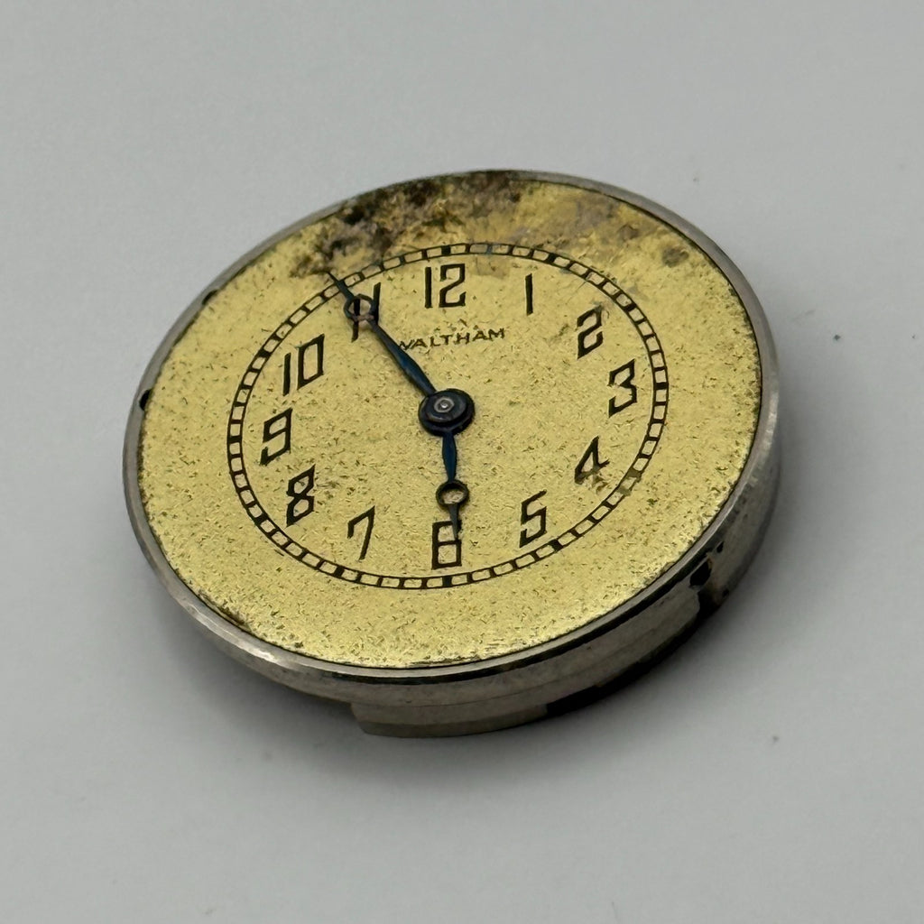 Waltham Grade 510 Watch Movement Model 1912 American Antique 6/0s Parts Repair