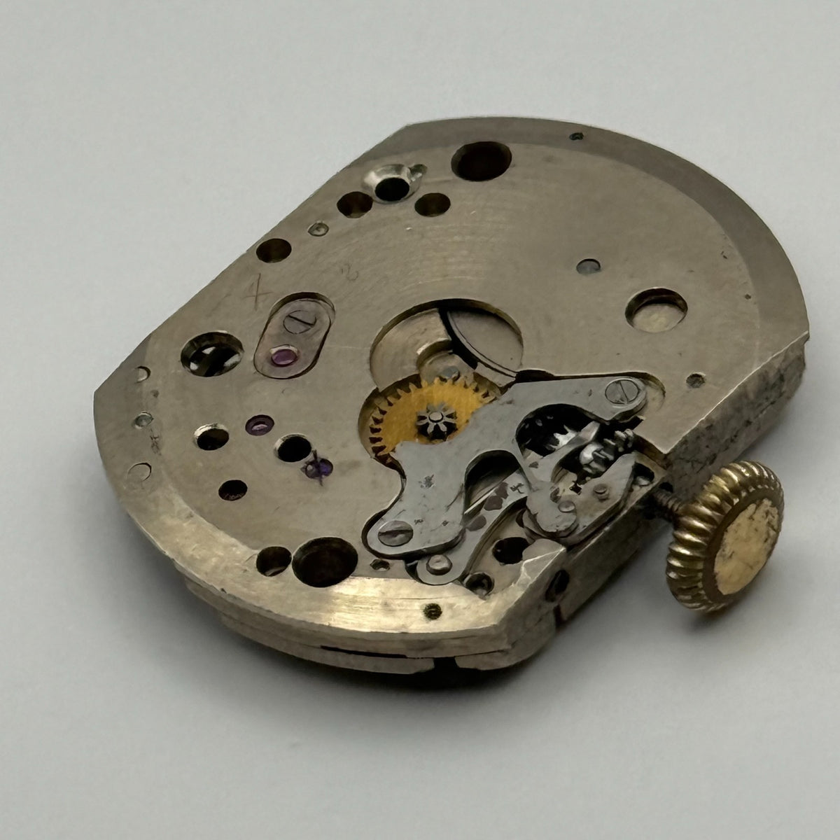 Rectangle Watch Movement - Unidentified - For Parts / Repair - 23mm