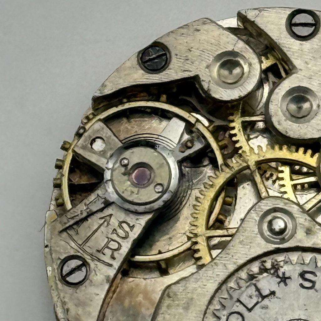 Ingersoll Watch Movement - 7 Jewels - For Parts / Repair - 23.4mm