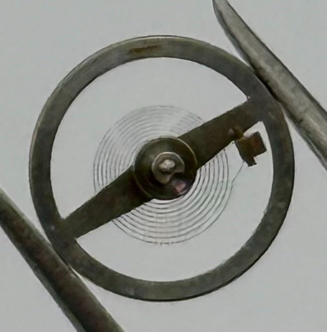 BFG 925 Balance Wheel Complete And Spring 6¾’’’ 4440 Watch Movement Parts NOS