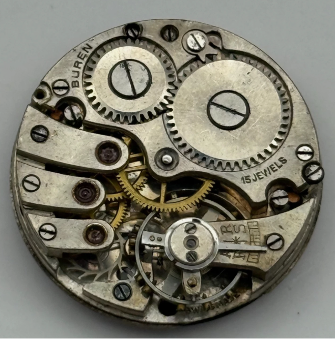Buren Watch Movement - Unidentifed Calibres - Multiple Variants Available