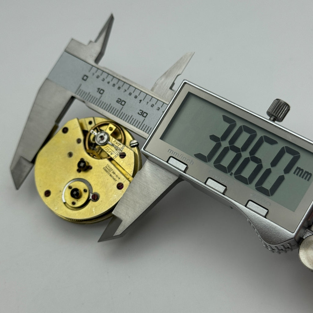 Trade Mark Consti Mathey Antique Key Wound Pocket Watch Movement Parts 40.5mm