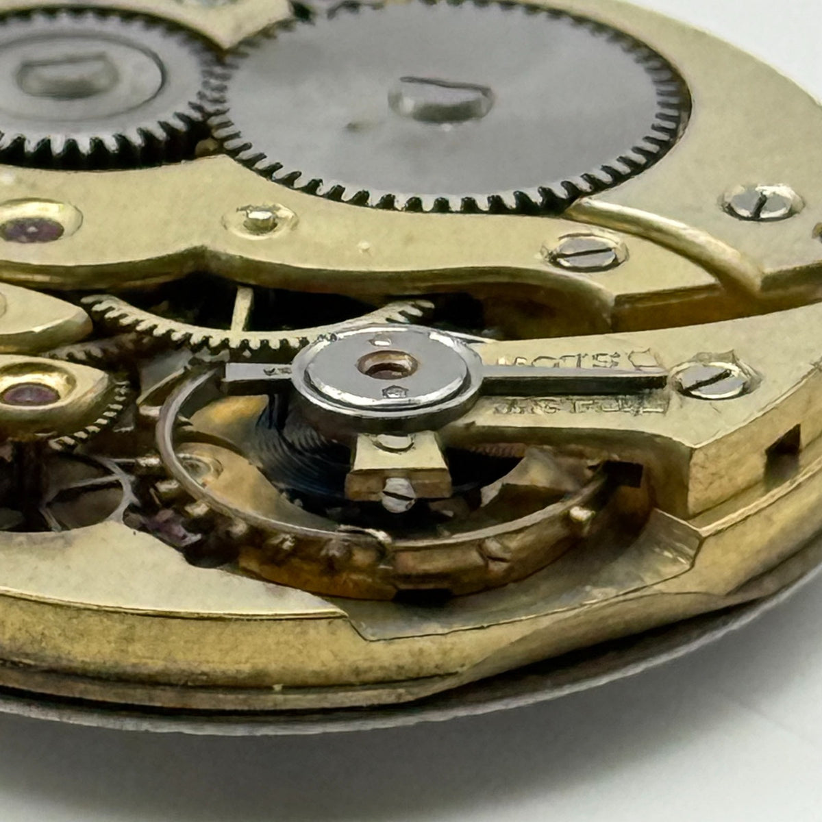 Trench Watch Movement Subseconds Manual Wind Vintage Parts Repair 27.8mm