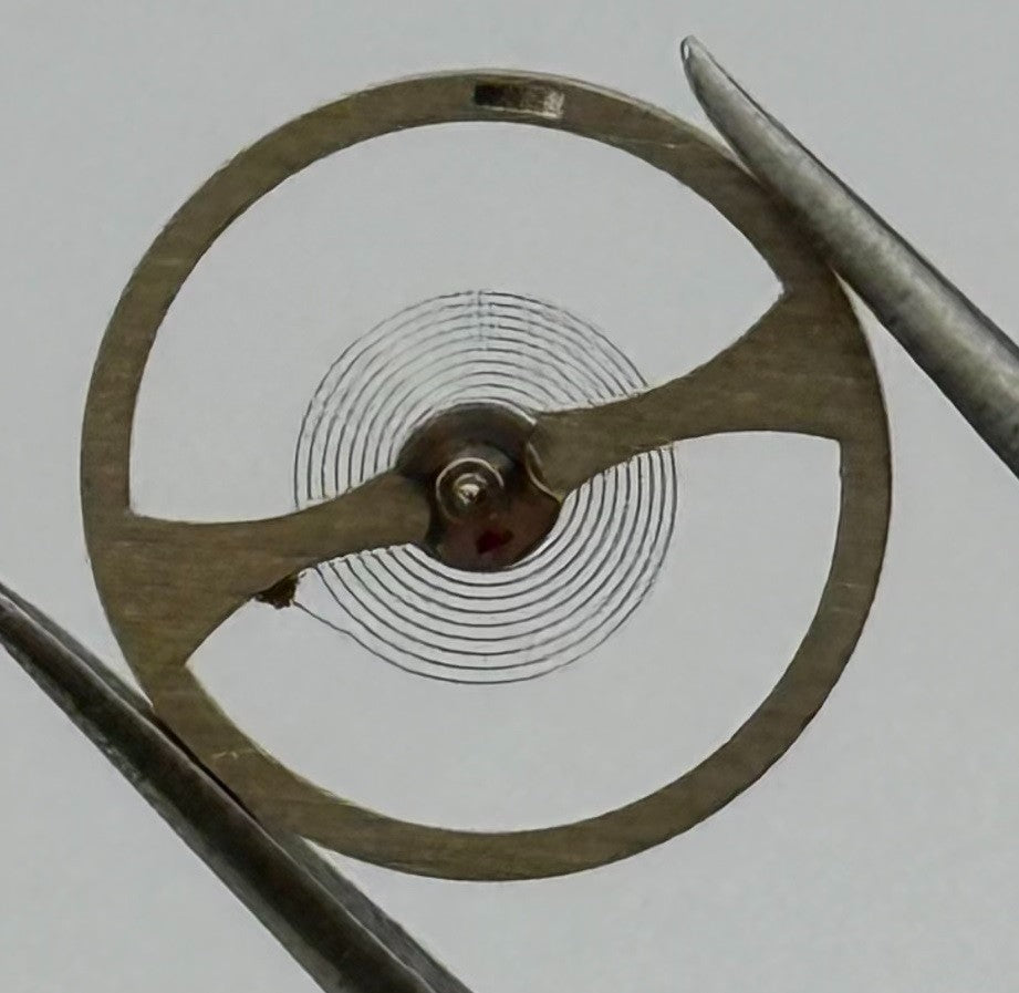 Oris 391 Balance Wheel Complete And Spring 11½’’’ 4381 Watch Movement Parts NOS