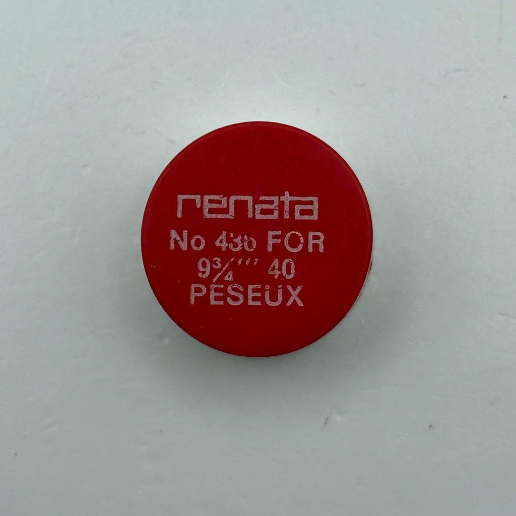 Peseux 40 Balance Wheel Complete And Spring 9¾’’’ Renata 436 Watch Movement Part