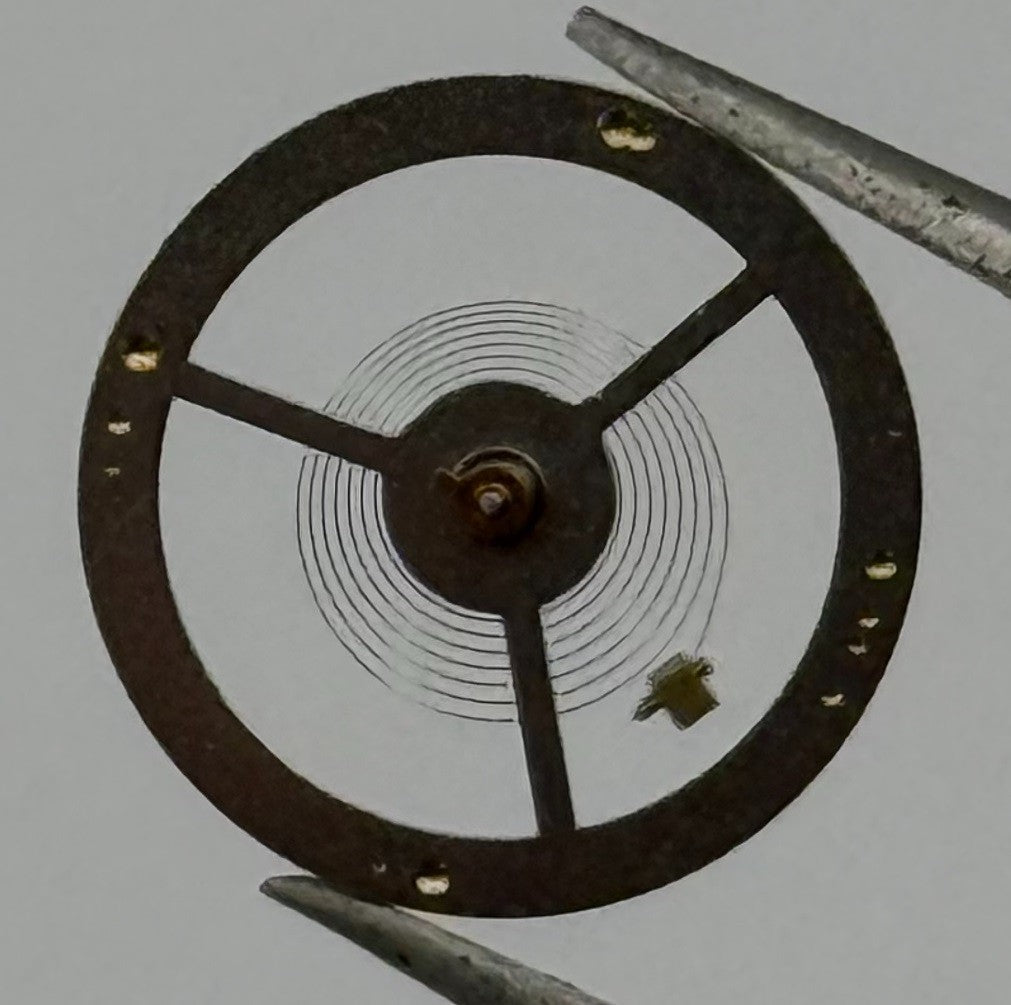 EB 8800 Balance Wheel Complete And Spring 12’’’ Renata 1309 Watch Movement Parts