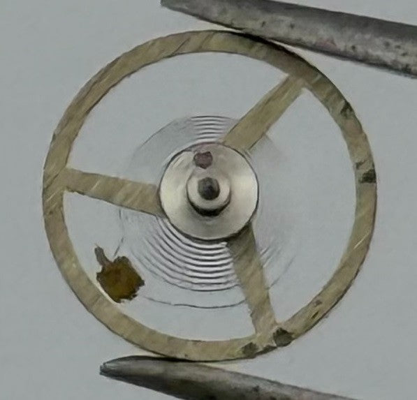 Tissot 2400 2401 Balance Wheel Complete And Spring 6¾’’’ Watch Movement Parts
