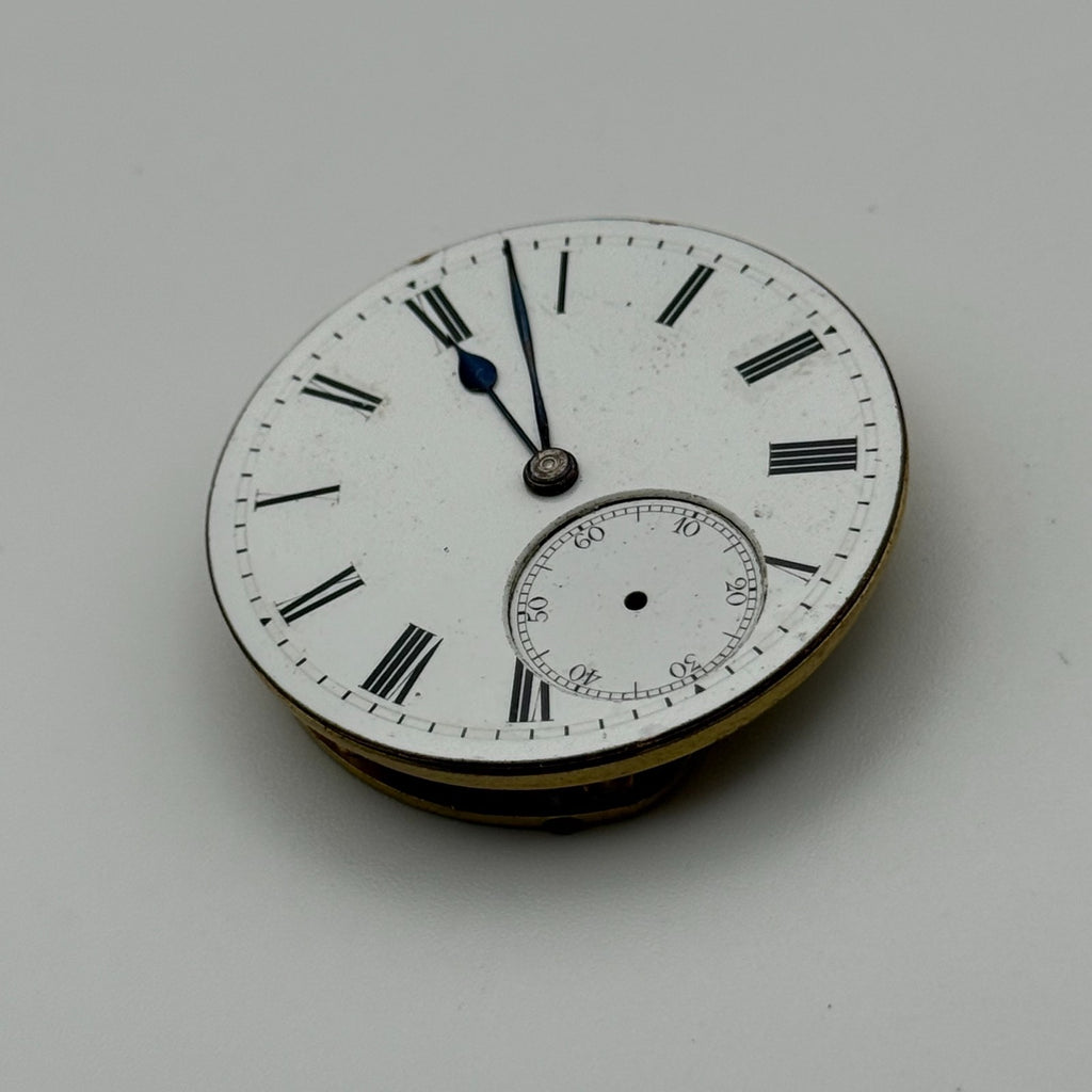 English Lever Pocket Watch Movement - James Whittle Blackburn - Parts / Repair
