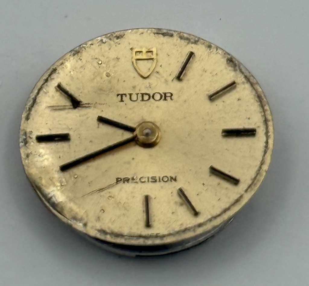 Tudor Precision Watch Movement - 17 Rubies Ladies - For Parts / Repair - 15.5mm