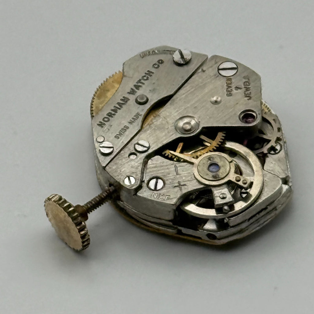 EB 1612 Watch Movement Norman De Luxe Swiss Manual Wind Parts Repair 15.2mm