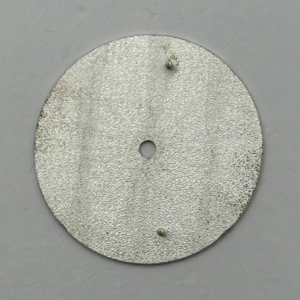 Seiko 7N01- 0AD8 Watch Dial Silver Japan Vintage Spare Parts Repair 22.5mm