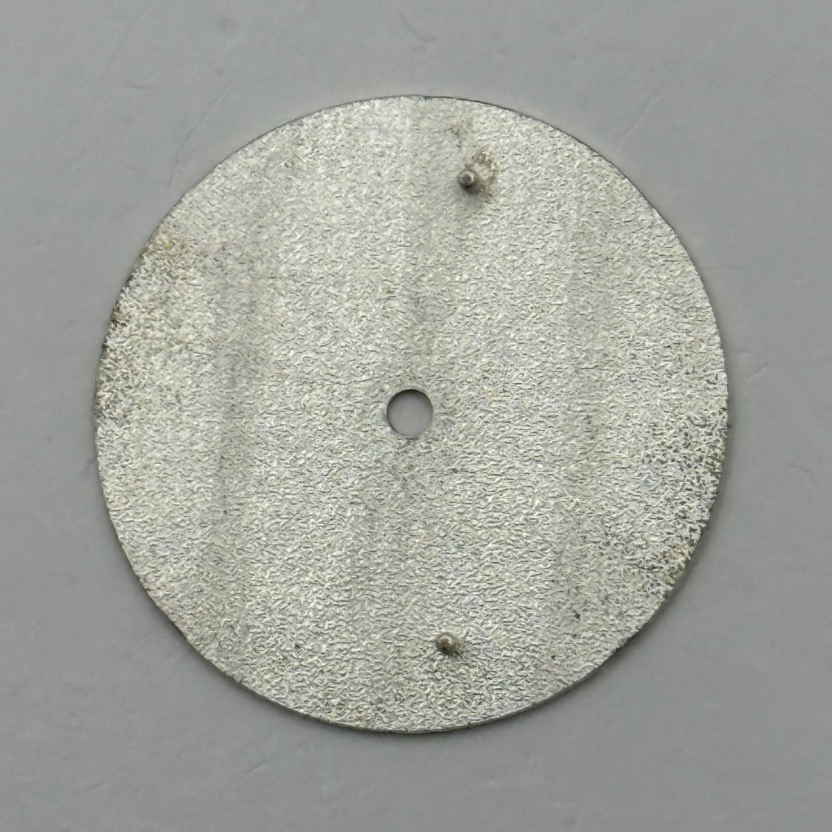 Seiko 7N01- 0AD8 Watch Dial Silver Japan Vintage Spare Parts Repair 22.5mm