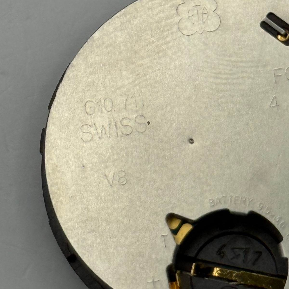 ETA G10.711 Watch Movement Quartz 4 Jewels Swiss Parts Repair Spares 31.7mm