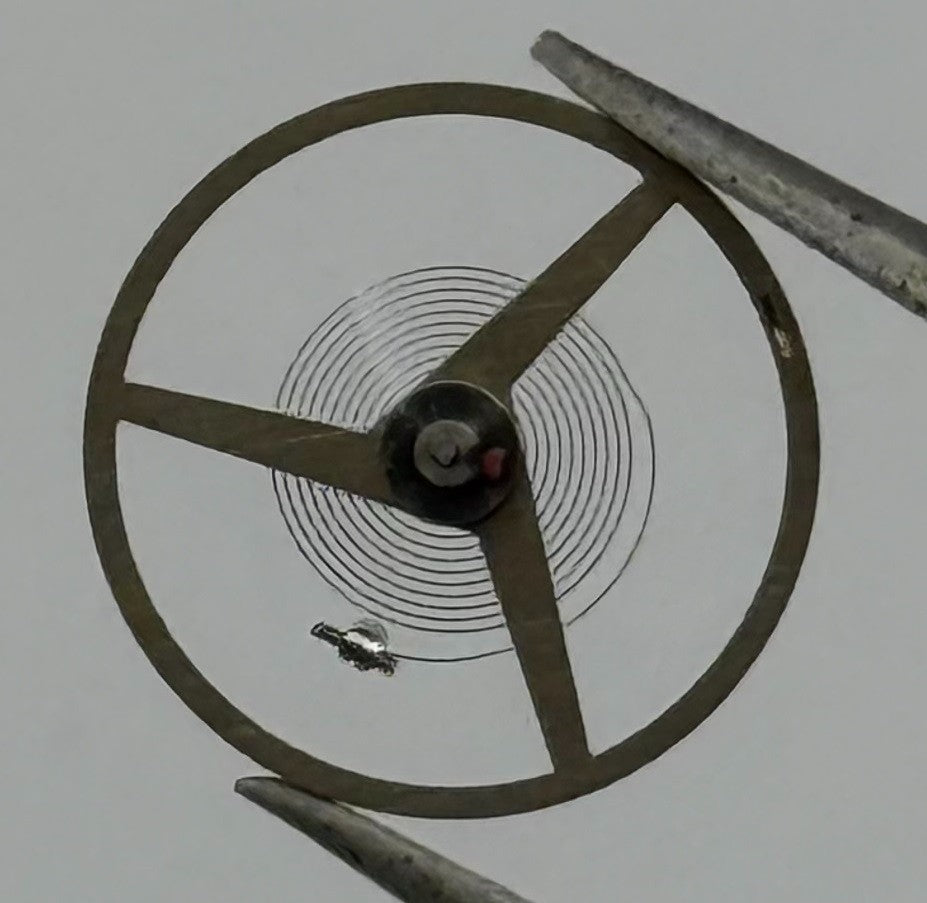 AS 1900 1906 Balance Wheel Complete And Spring Renata 1577 Watch Movement Parts